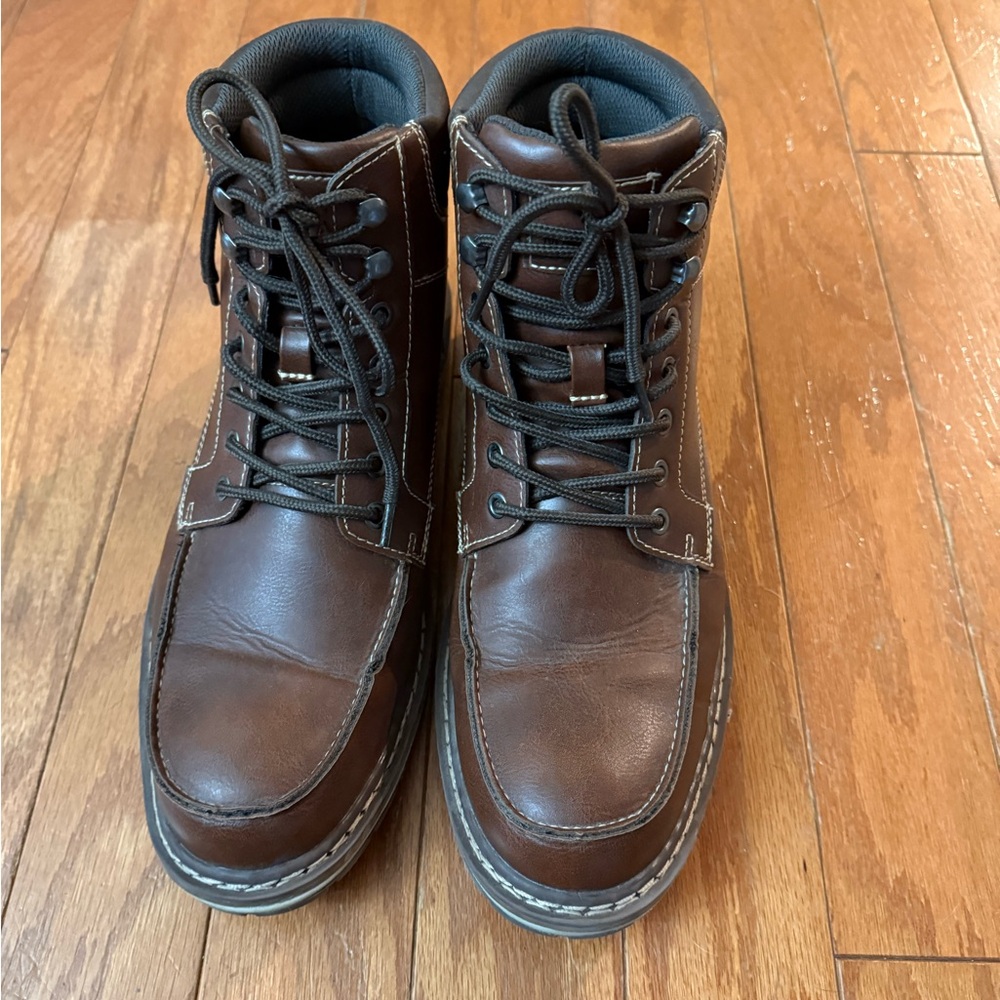 Magellan Outdoors Dark Brown Leather Boots